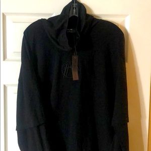 Vegan goth punk fan all flames long sleeve